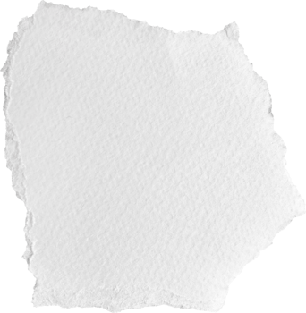 White Torn Paper Textured Piece png