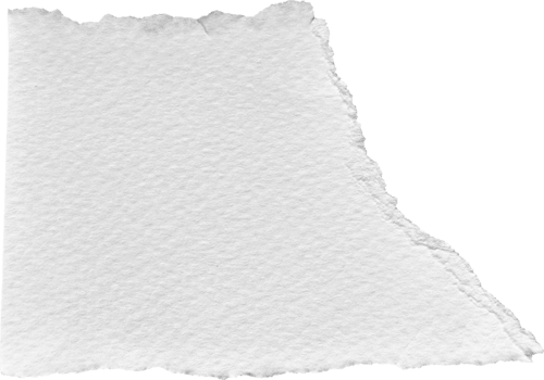 White Torn Paper Textured Piece png