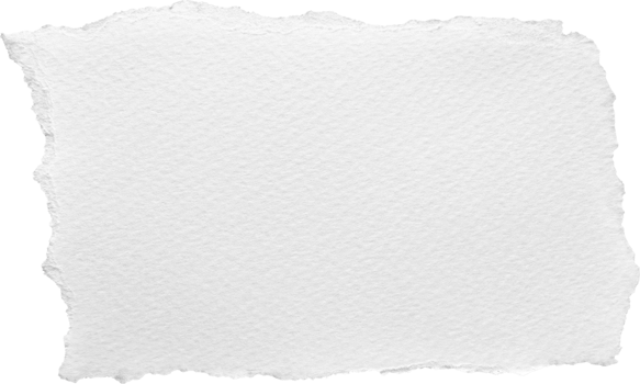 White Torn Paper Textured Piece png