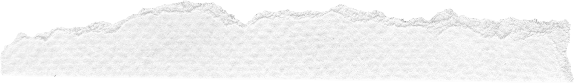 White Torn Paper Textured Piece png