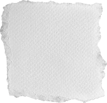 White Torn Paper Textured Piece png