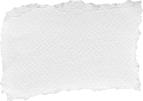 White Torn Paper Textured Piece png