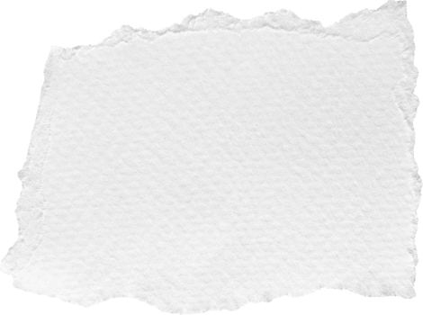 White Torn Paper Textured Piece png