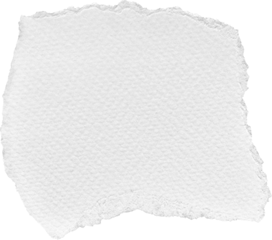 White Torn Paper Textured Piece png