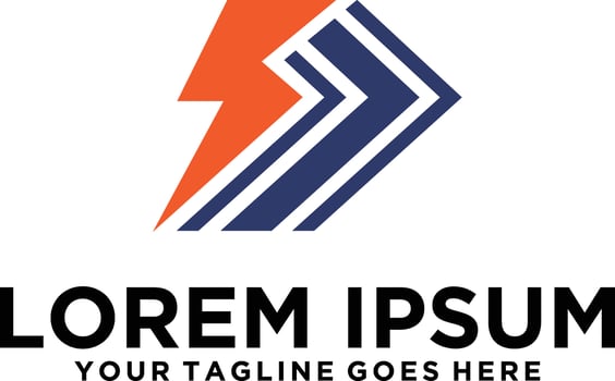 Next renewable energy electric logo vector