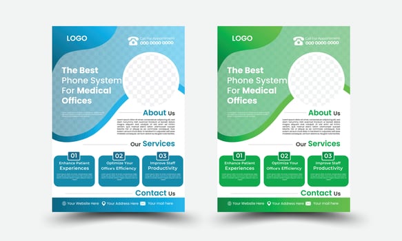 Professional corporate Flyer for Corporate Inc Free vector