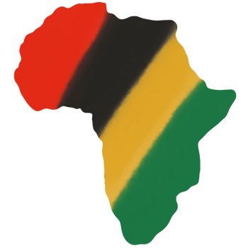 African map for Juneteenth freedom day. png