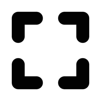 An icon of focus in trendy style, pixel perfect vector