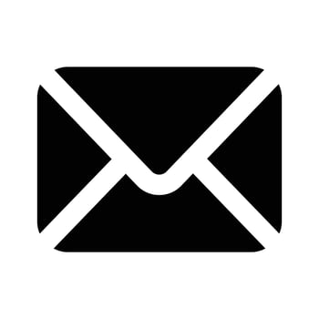 Electronic mail icon design, communication vector