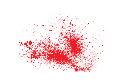 Paint brush stroke red color blood png