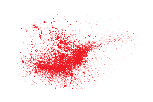 red color splatter paint brush stroke background png