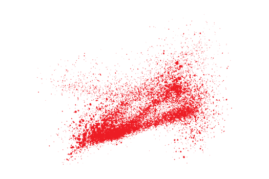 red color bloodstain brush stroke png