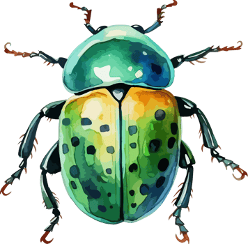 Beetle clipart design illustration png