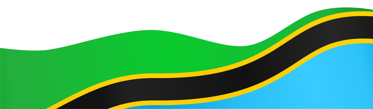 Tanzania flag wave png