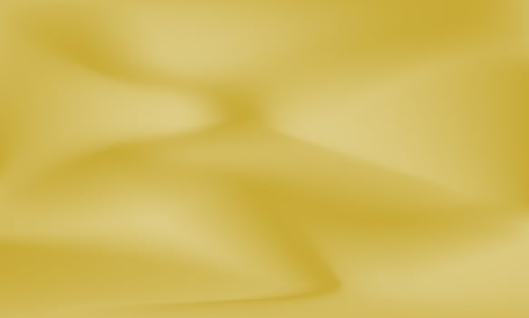 Abstract gradient mesh background of gold colors. Wavy shape composition illustration for banner, poster, brochure, digital, web, page, surface, decoration, greeting, idea vector