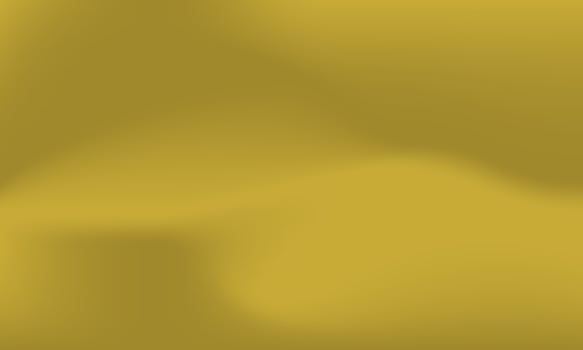 Abstract gradient background of calm gold colors. Wavy shape composition illustration for banner, poster, brochure, digital, web, page, surface, decoration, idea vector