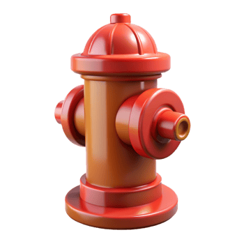 Fire Hydrant 3d Style png