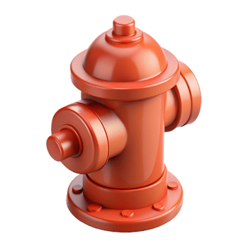 Fire Hydrant 3d Element png