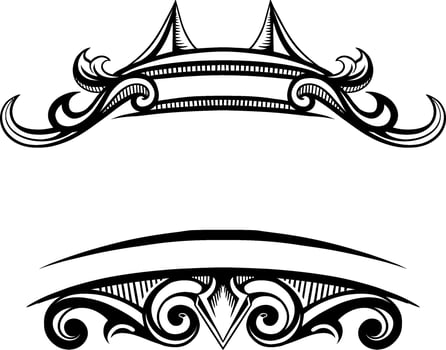 Line art Ornament Classic Style Illustration vector