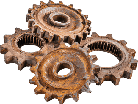 Rusty Gears with Corrosion Detail. png