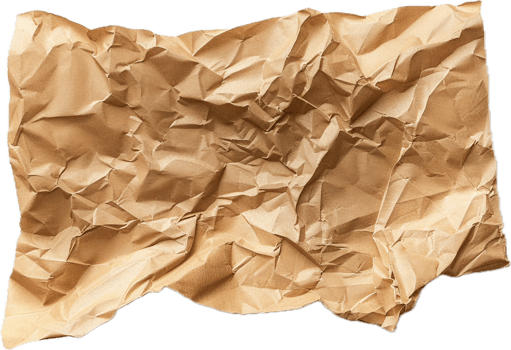 Crumpled Brown Paper. png