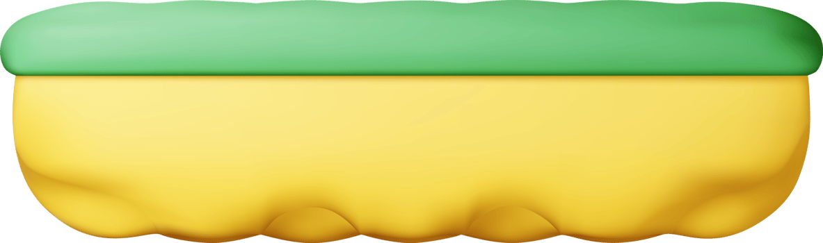 3D sponge for washing dishes png