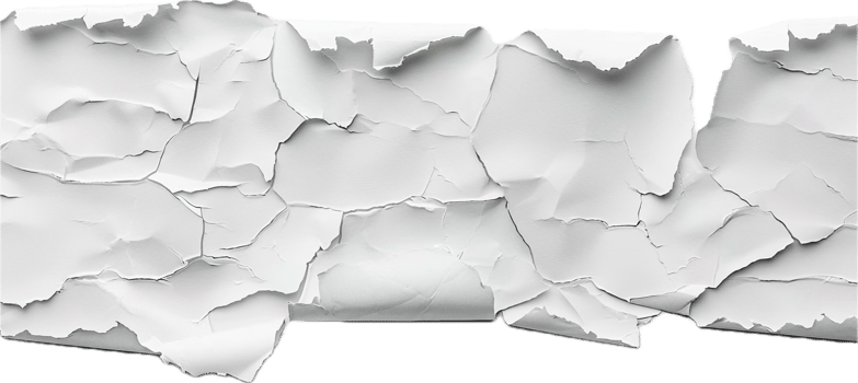 Crumpled White Paper Texture Close-Up png