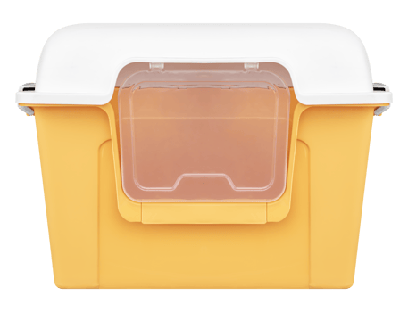 Yellow cat bathroom png