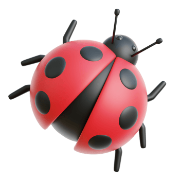 Ladybug 3d Illustration png