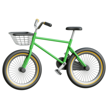 Bicycle 3d Illustration png