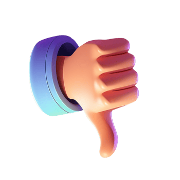 thumb down icon png