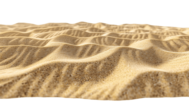 Isolated Beach Sand Transparent Background png