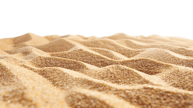 Transparent Background Cutout of Sand on the Beach png