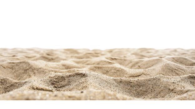 Clear Background Sandy Beach Isolation png