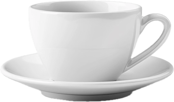 White Ceramic Cup. png