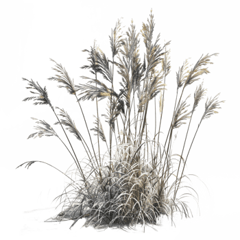 a green plant grass isolated on transparent background png