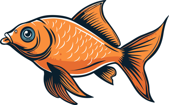 Fish clipart design illustration png
