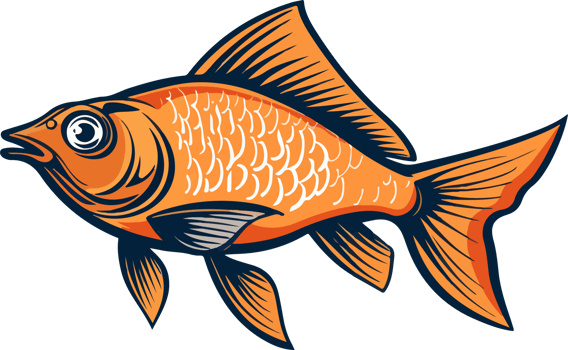 Fish clipart design illustration png
