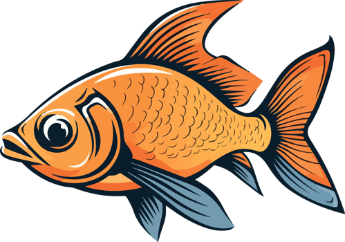 Fish clipart design illustration png