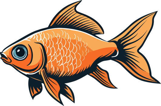 Fish clipart design illustration png