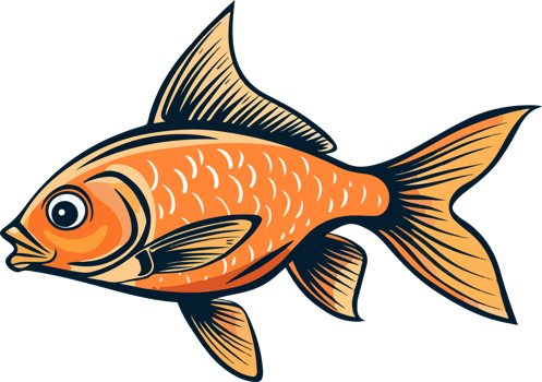 Fish clipart design illustration png