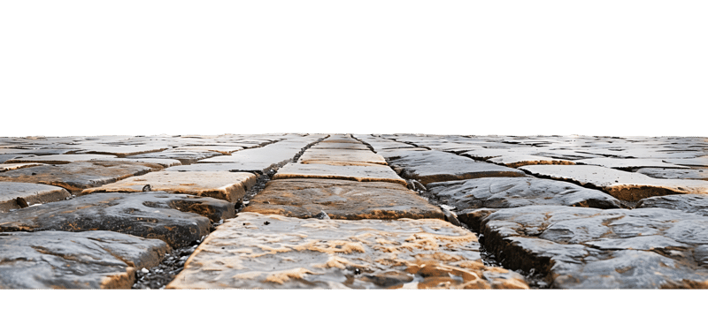 Isolated Pavement Surface on Transparent Background png