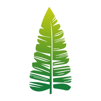 Green leaf icon green. Elements design for natural, eco, vegan, bio labels vector