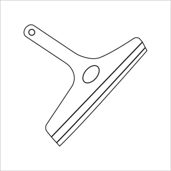 Glass cleaner icon vector
