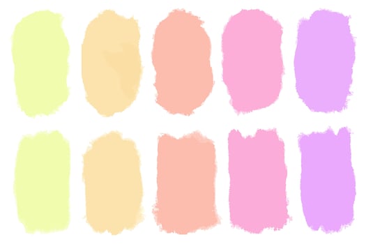 Pastel Colored Abstract Brush Stroke Pattern vector