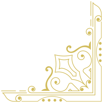 Gold vintage baroque corner ornament retro pattern antique style acanthus. Decorative design filigree calligraphy. You can use for wedding decoration of greeting card and laser cutting. png