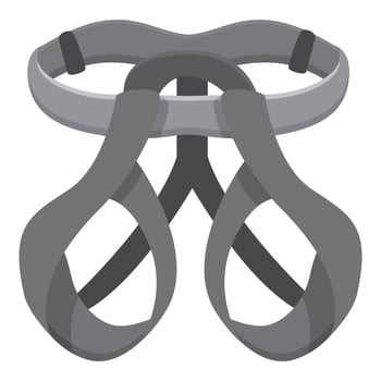 illustration of grey binoculars vector