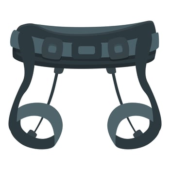 Graphic image of a pair of stylized binoculars, ideal for outdoor and travel themes vector