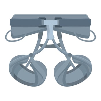 illustration of modern binoculars vector