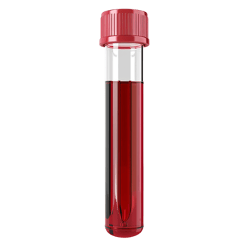 A red liquid in a test tube on a transparent background png